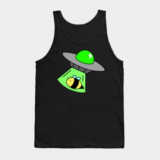 Bee Alien Abduction Tank Top